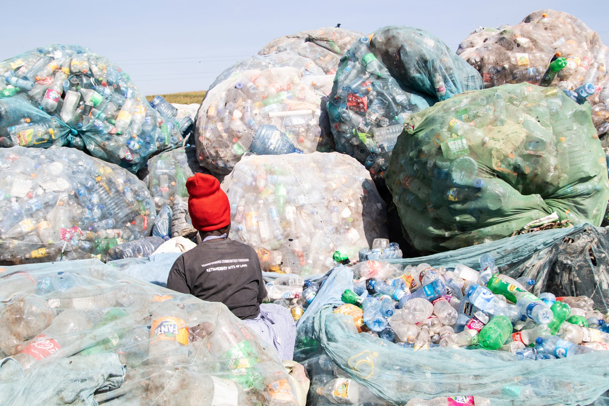 Plastic waste, Credit: James Wakibia